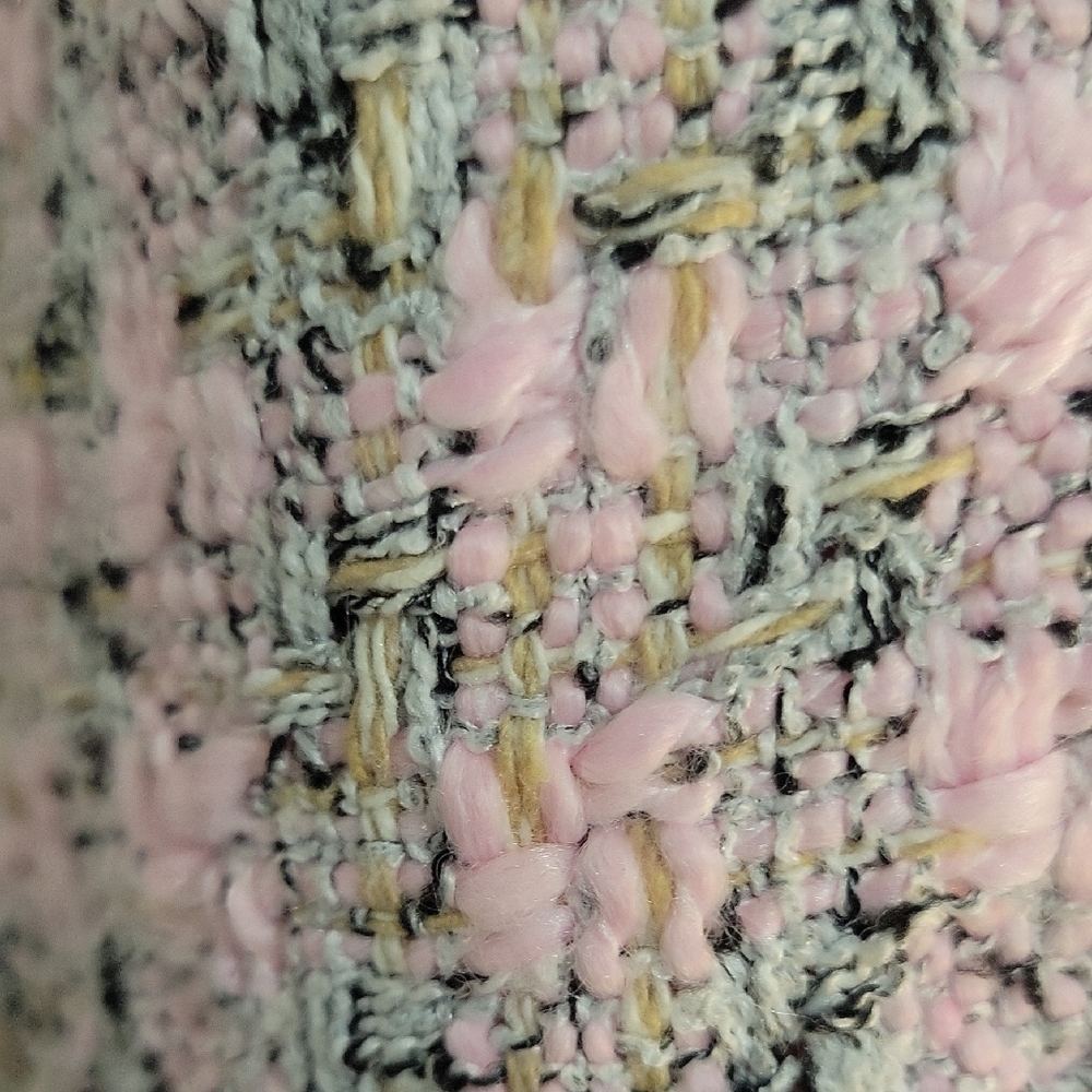 Pomander Place Pink Tweed Mini Dress - Picture 3 of 4
